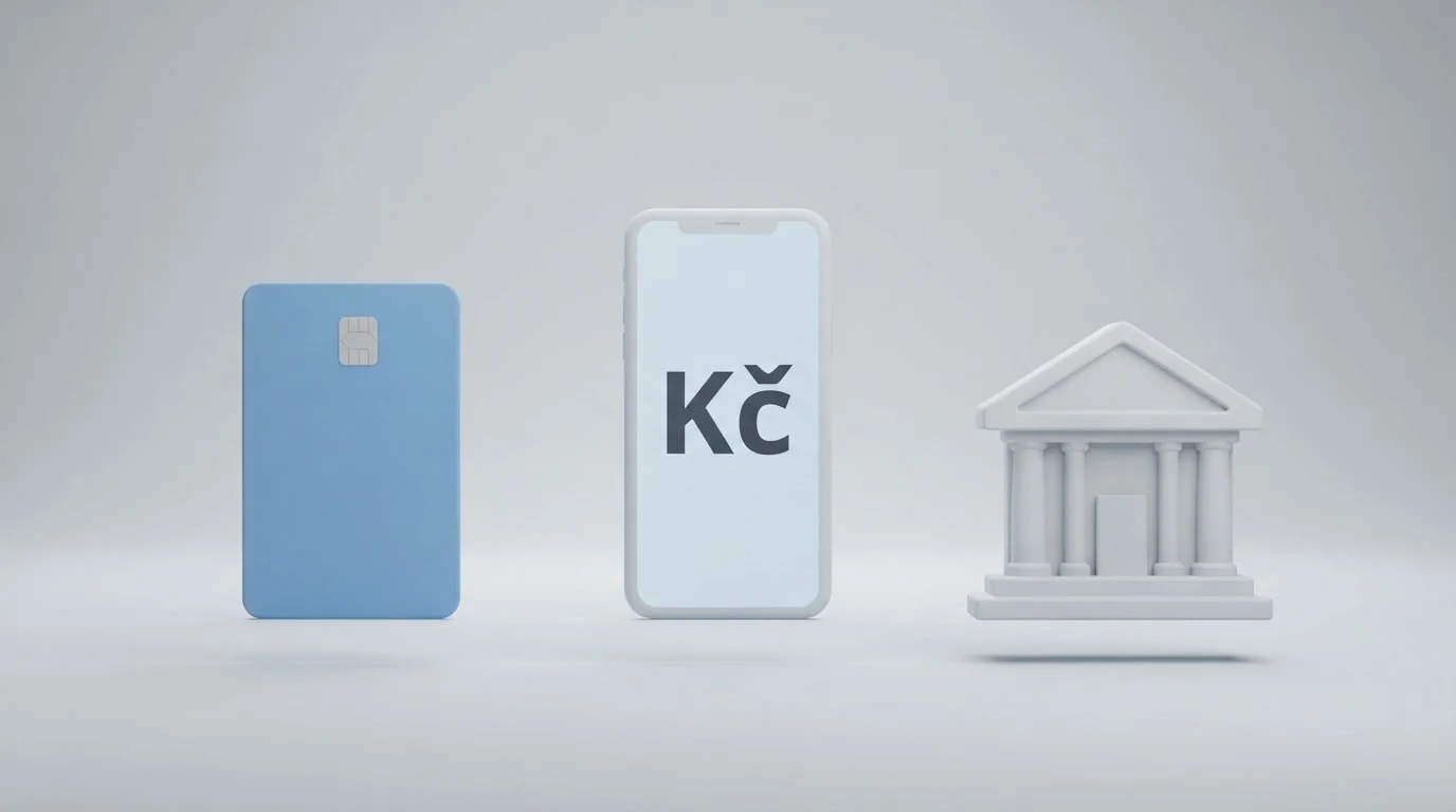 Infografika tří způsobů dobití NeteraPay peněženky: ikona platební karty s popiskem 1,50 %, ikona mobilu s popiskem 22 % a ikona banky s popiskem „zdarma“.