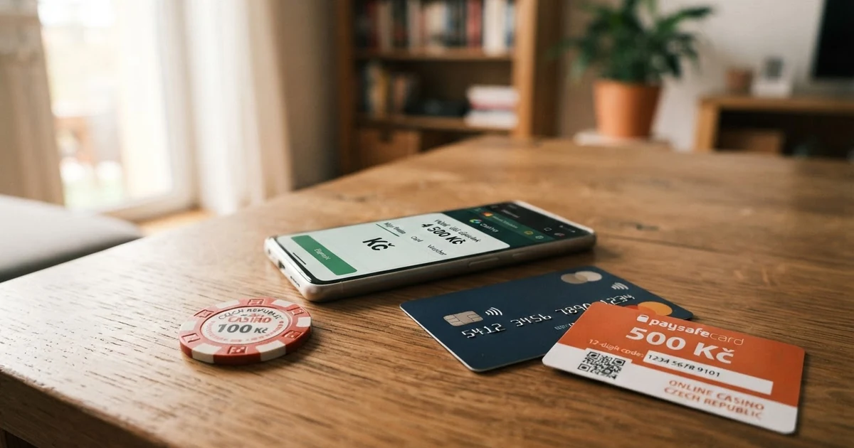 Přehled platebních metod v českých online casinech — platební karty Visa a Mastercard, elektronické peněženky PayPal a Skrill, bankovní převod a Paysafecard