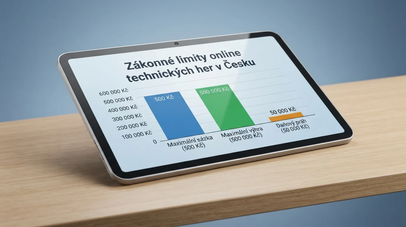 Přehled zákonných limitů online technických her v Česku